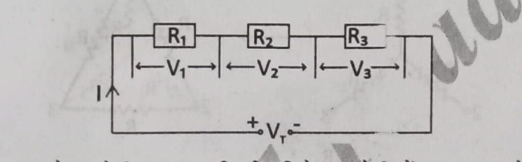 series connection of resistance