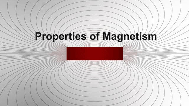 properties magnetic lines