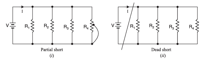 Partial Short in a Parallel Circuit