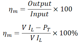 Efficiency Calculation Using Swinburne Test DC Machine