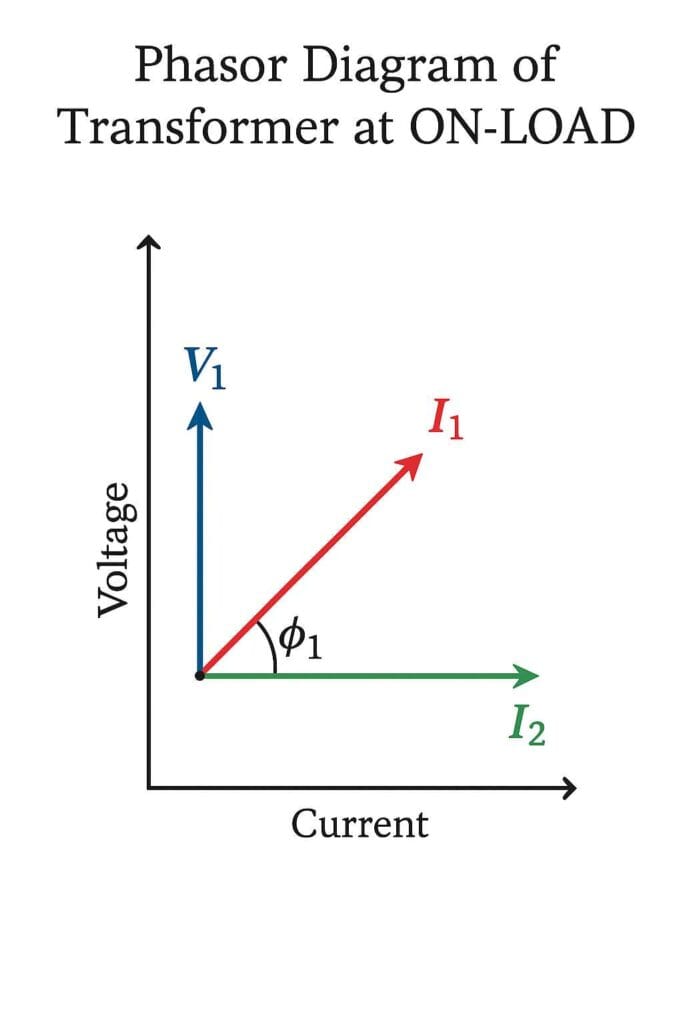 Phasor Diagram on Load