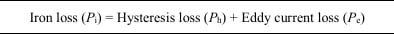 Core (Iron) Losses