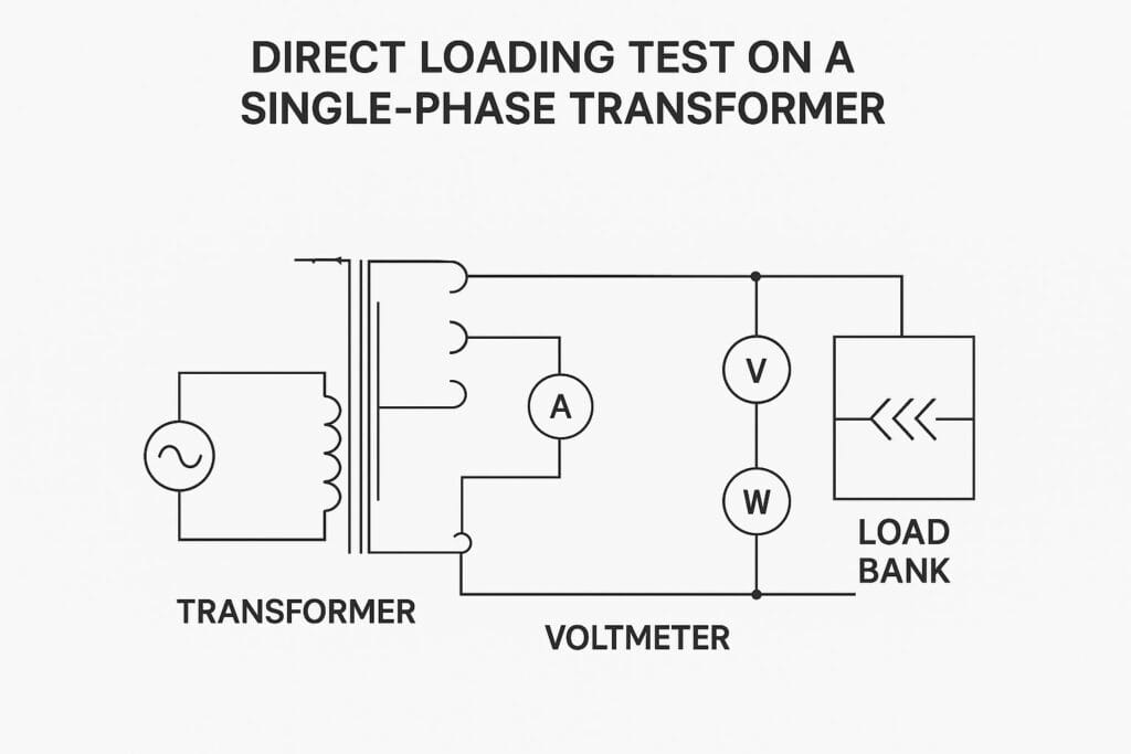 Direct Loading Test on a transformer