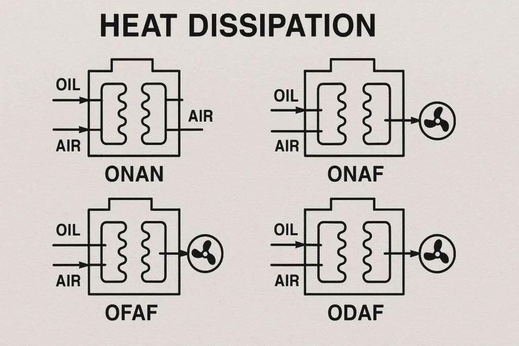 Heat Dissipation and Transformer Capacity