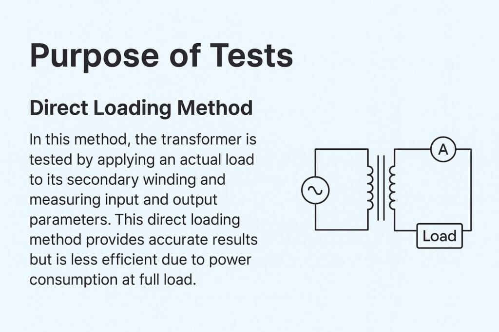 Purpose of Tests