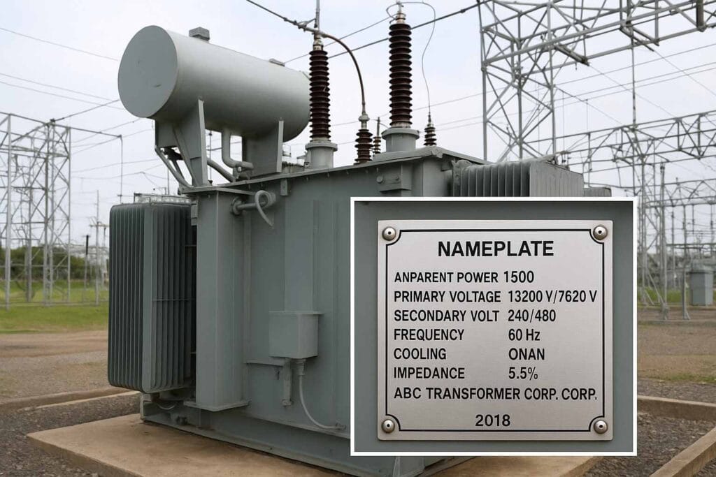 Transformer Nameplate Details