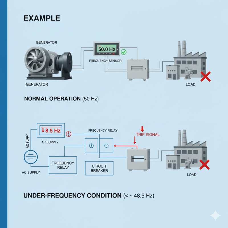 Example – Frequency Drop Operation