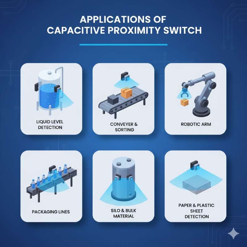 applications of capacitive proximity