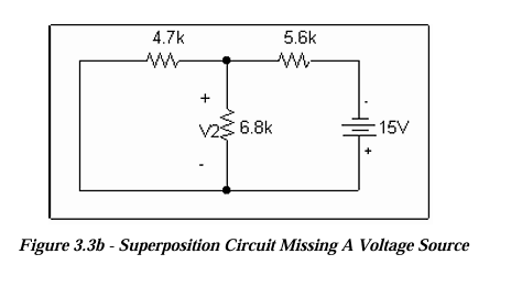 Superposition Circuit Missing A Voltage Source
