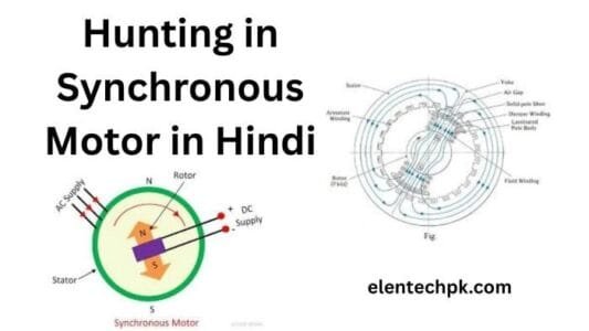 Hunting in Synchronous Motor in Hindi