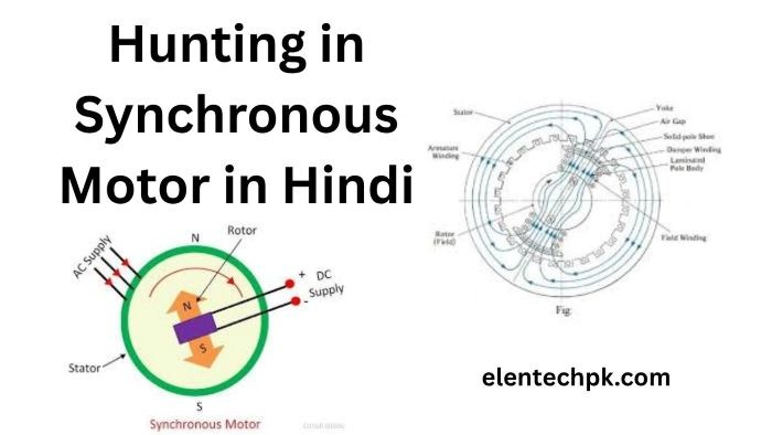 Hunting in Synchronous Motor in Hindi