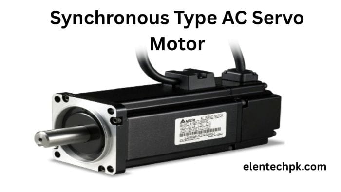 Synchronous Type AC Servo Motor diagram