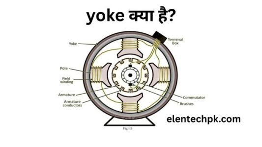 Yoke in dc Machine in Hindi (yoke क्या है?)