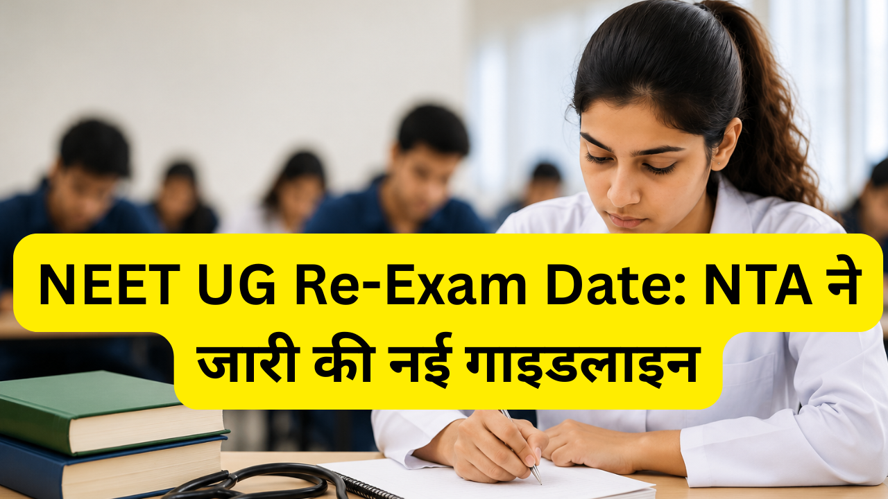 NEET UG Re-Exam Date: NTA ने जारी की नई गाइडलाइन